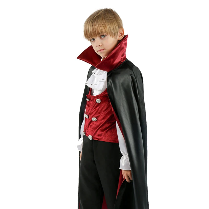 Halloween Classic Vampire Dracula Deluxe Premium Costume