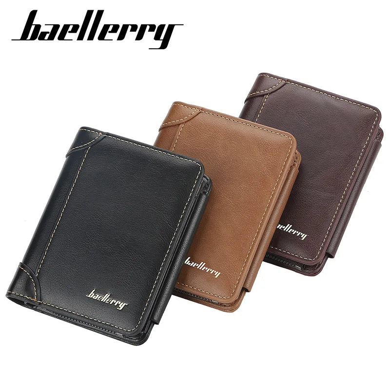 New PU Leather Men Wallets