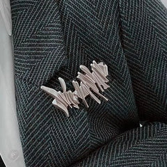 Irregular Metal Brooch Retro Fashion Personality Badge Men's And Women's