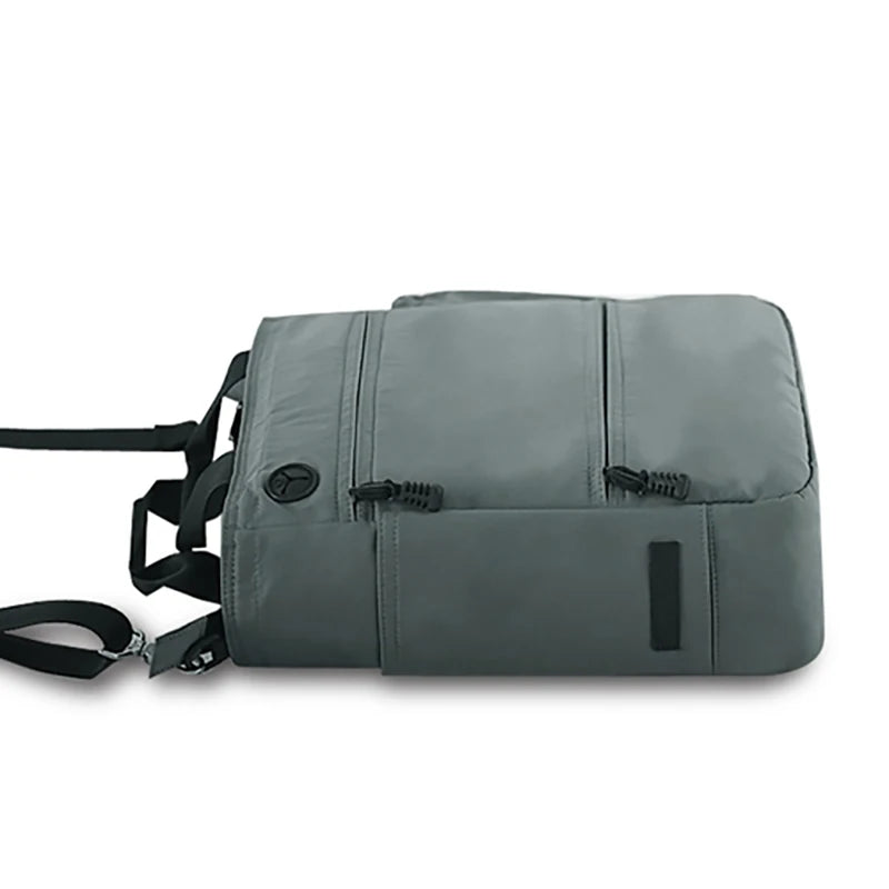 Men's Shoulder Bag Casual Large Capacity Portable Briefcase Vertical Male Messenger Bag