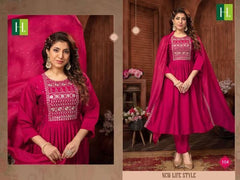 Sargam Festive Wear Readymade Nayra Cut Salwar Kameez