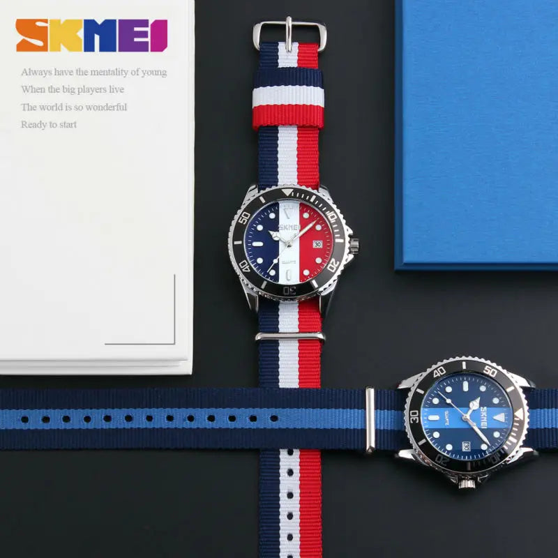 SKMEI Lovers Watches Men And Women Fashion Casual Watch