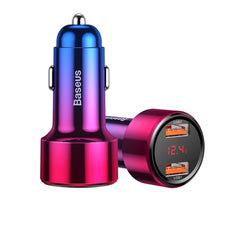 Car Charger For iPhone Xiaomi Samsung QC4.0 QC3.0 QC Type C PD Car Fast Mobile Phone Charger