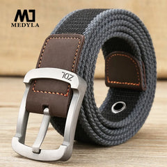High Quality Canvas Belts for Jeans Male Luxury Casual Straps Ceintures