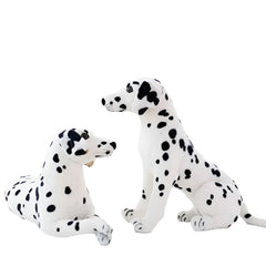 Stuffed Animals Dog Dalmatian Plush Toy Lifelike Giant Dog Toy Realistic Animal Kids Toys Gift For Children