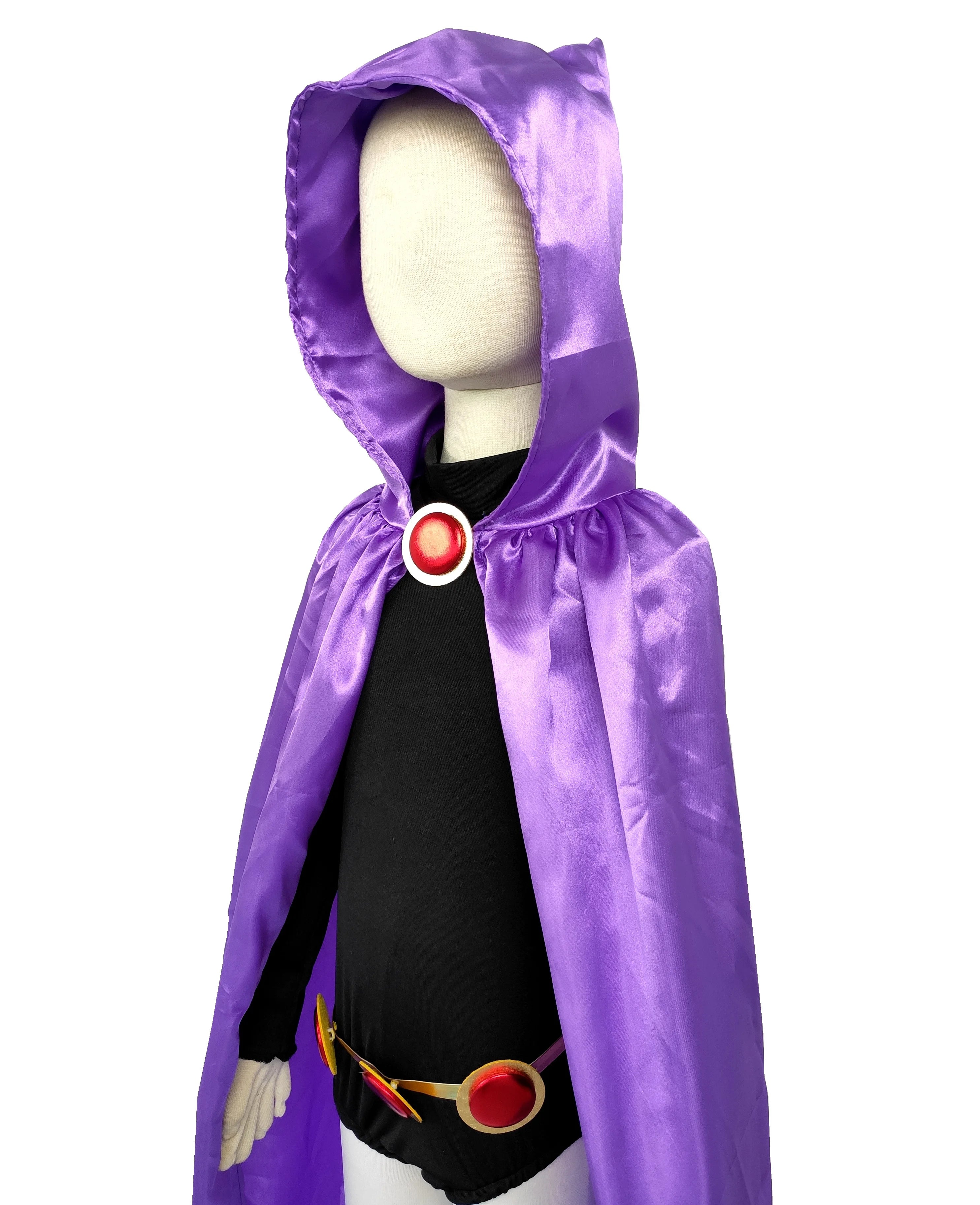 Deluxe Kids&Adult Girls Dress Titan Raven Costume for Cosplay & Halloween