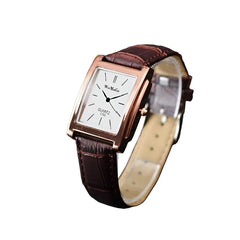 Square Business Quartz Men's Watch for Timeless Elegance