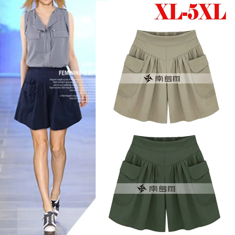 Summer Womens Casual Shorts Comfortable Breathable Shorts