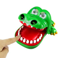 Hot Sell Creative Practical Jokes Mouth Tooth Alligator Hand Children's Toys