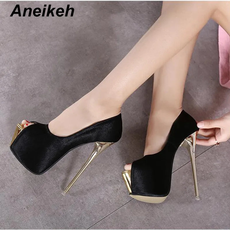 Thin Heel Women's Shoes Open Toe