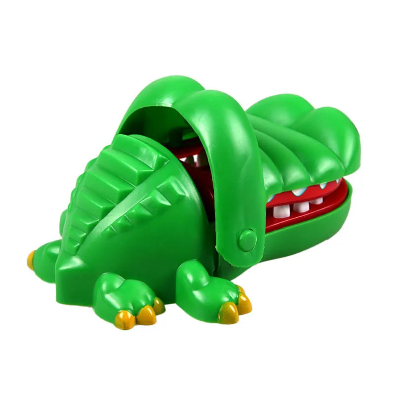 Hot Sell Creative Practical Jokes Mouth Tooth Alligator Hand Children's Toys