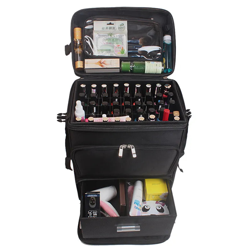 Makeup Toolbox,Beauty Tattoo Salons Trolley Suitcase