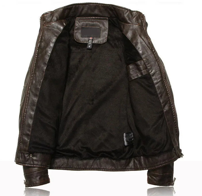 leather coats jacket men's