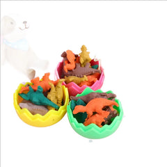 Dinosaur Egg Pencil Rubber Eraser For Kids Gift Korean Stationery