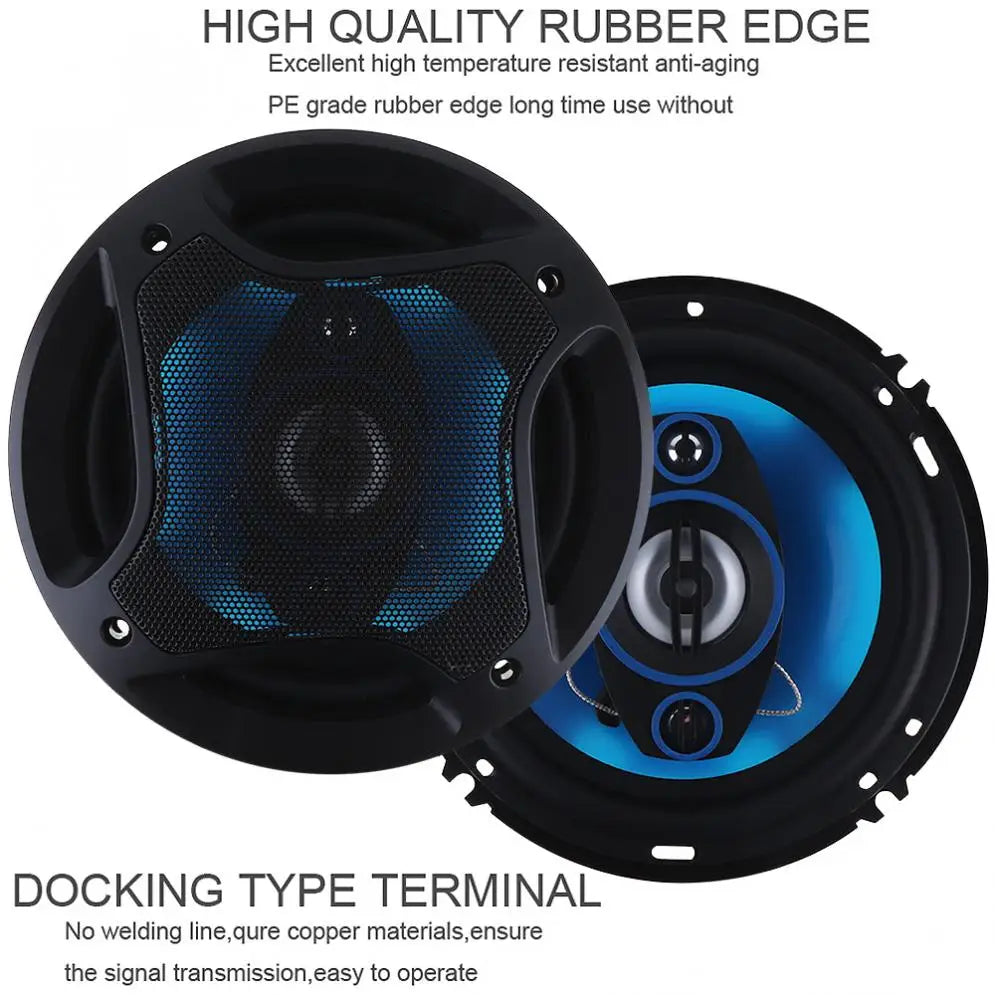 Car Coaxial Horn Auto  Audio Music Stereo Full Range Frequency