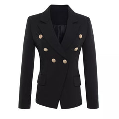 HIGH QUALITY New Fashion Runway Star Style Jacket Women's Blazer Outerwear