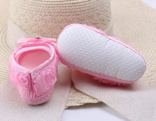 Brand New Newborn Infants Toddler Baby Girl Soft Crib Shoes