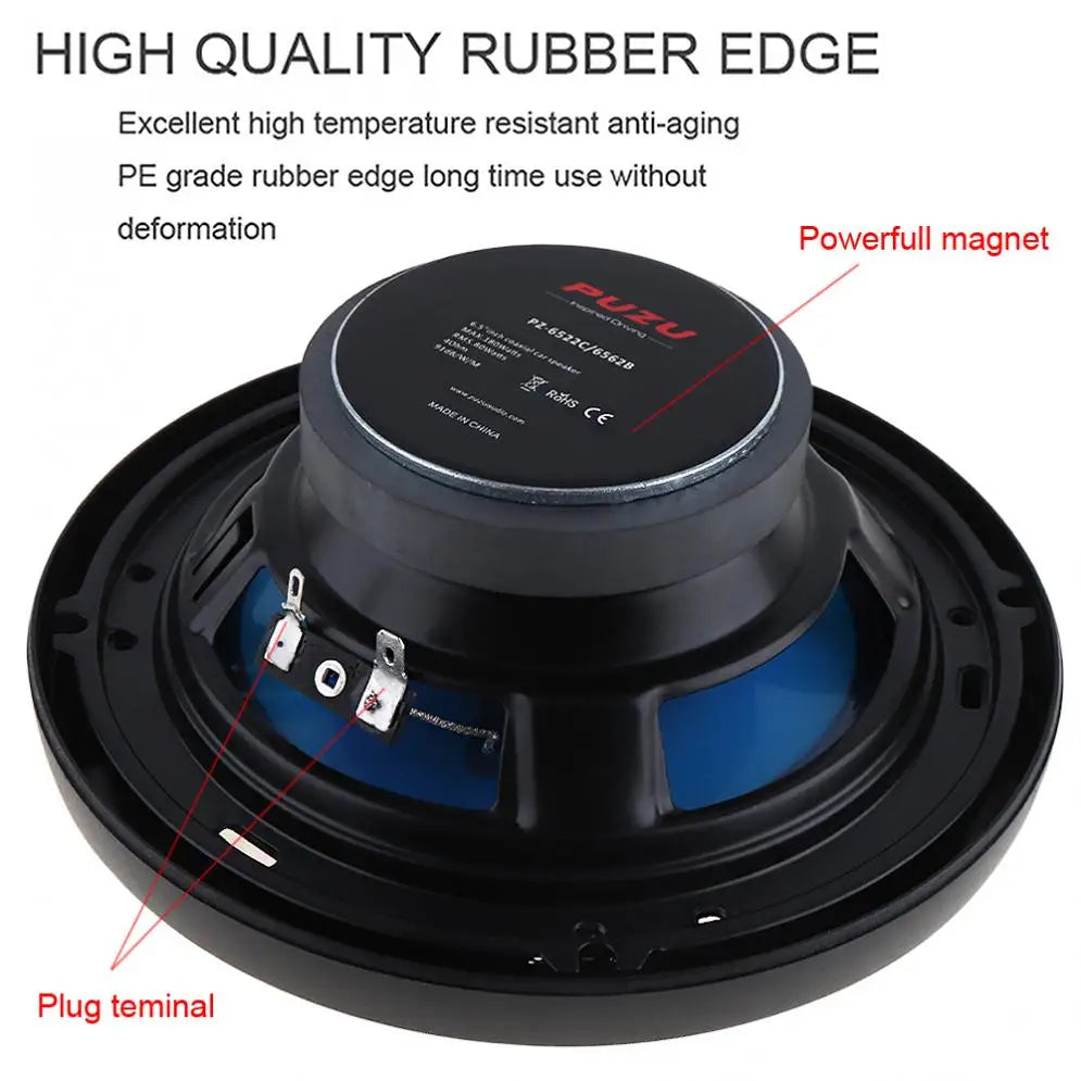 Car Coaxial Horn Auto  Audio Music Stereo Full Range Frequency