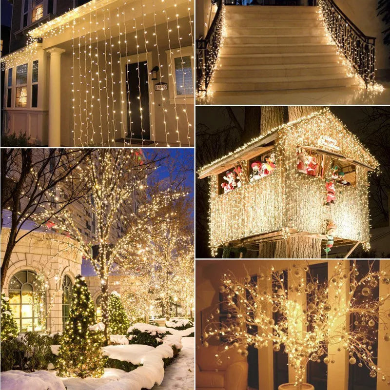 Luces Decoration Fairy Light Holiday Lights Lighting Tree Garland