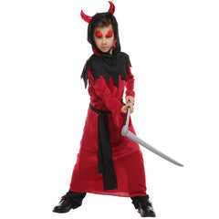 Kids Boys Ghost Red Devil Costume Easter Christmas Carnival Halloween