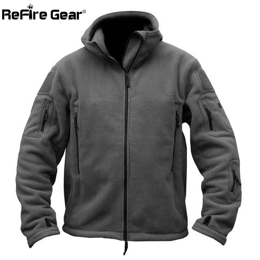 Jacket Men Multiple Pocket  Hoodie