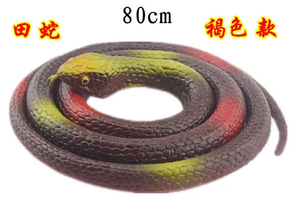 Soft Rubber Toy Snake Safari Garden Props Joke Prank Gift