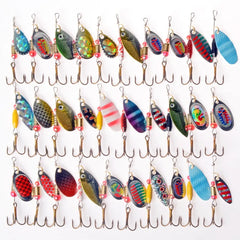 Fishing Lure Mixed t Metal Sequin bait Lure Hard Bait Fishing Tackle Artificial Bait for Casting ReelLure