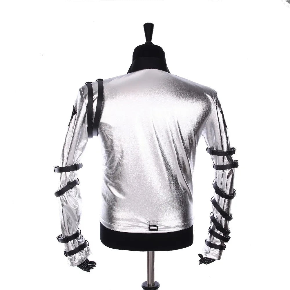 Silver Bodysuit Jacket