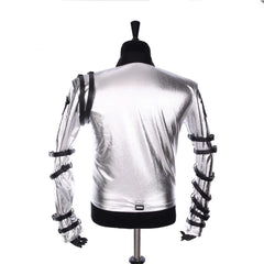 Silver Bodysuit Jacket