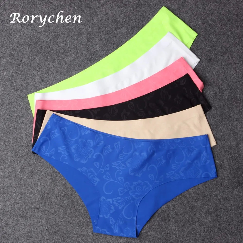 Seamless Briefs Everyday Underwear Women Panties Traceless Raw-cut lingerie