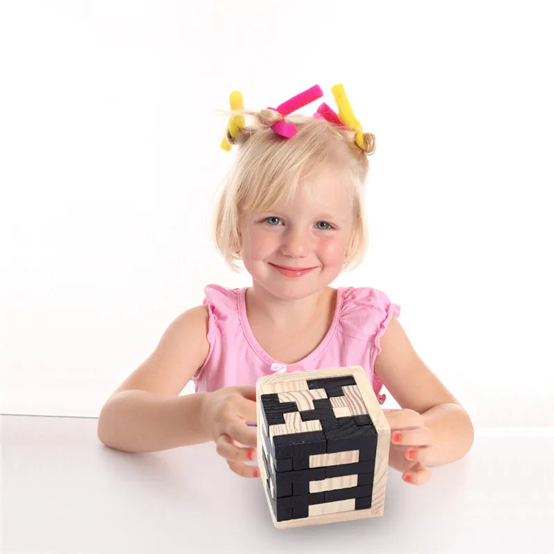 3D Wooden Puzzle Early Learning Educational Toys