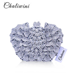 HandBag Toiletny Designer Rewark metal Clutches Wedding With Chain Lady Party Purse Women bag