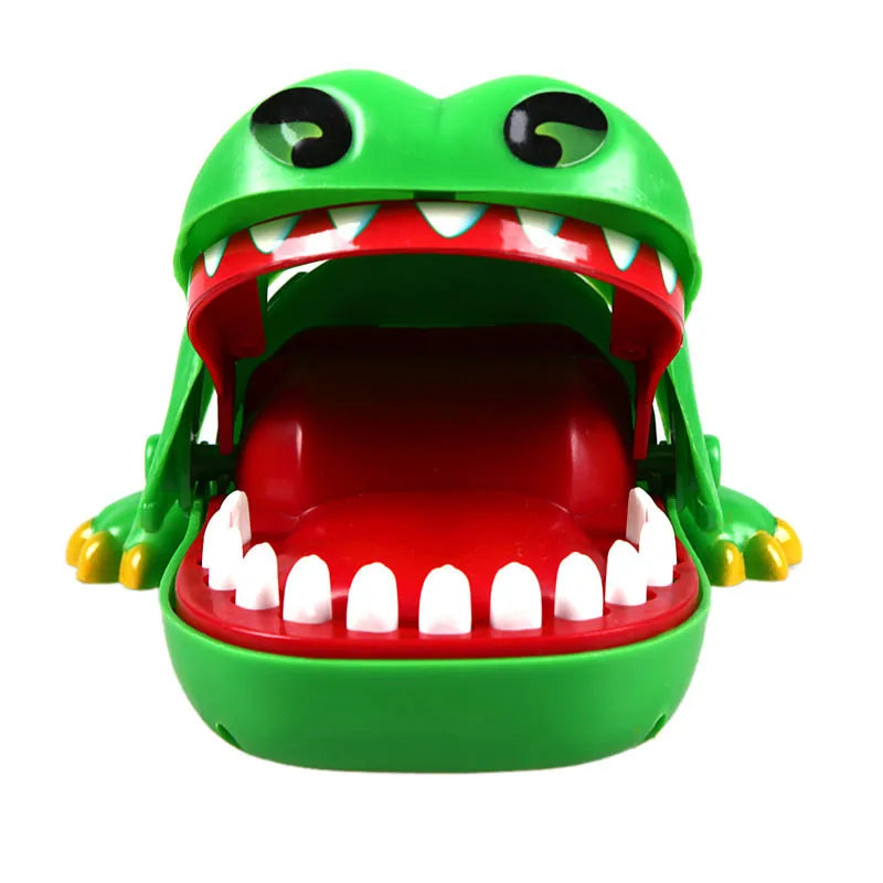 Hot Sell Creative Practical Jokes Mouth Tooth Alligator Hand Children's Toys