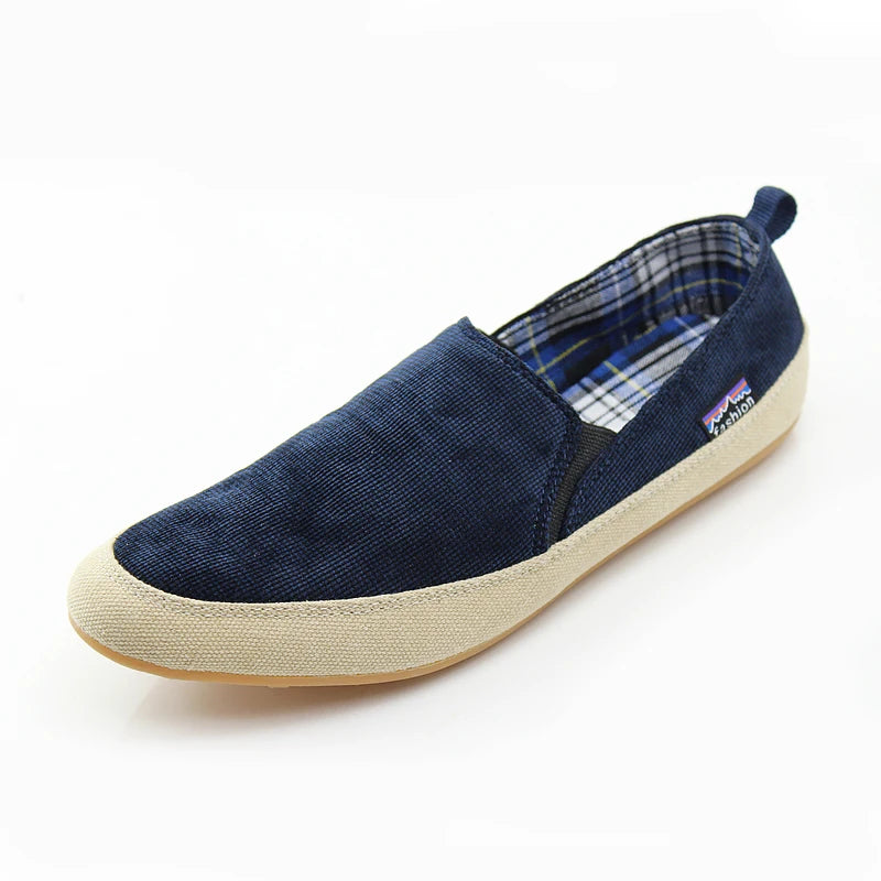 Summer Men Casual Shoes Canvas Shoes Men Loafers Breathable Espadrilles Shoes For Men