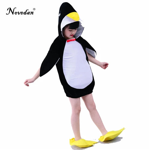 Penguin Animal Halloween Costume For Baby Infant Boys Girls Outfit Fancy Dress