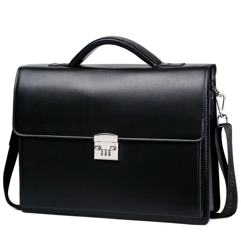 Genuine leather men's Crossbody Bag High Quality Business Briefcase Bag Shoulder Messenger Bags Office Handbag Laptop Briefcases