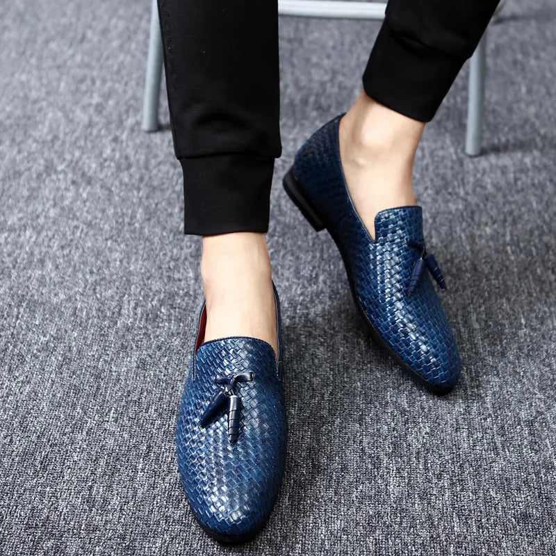 Shoes Leather Casual Loafers Moccasins Shoes for men