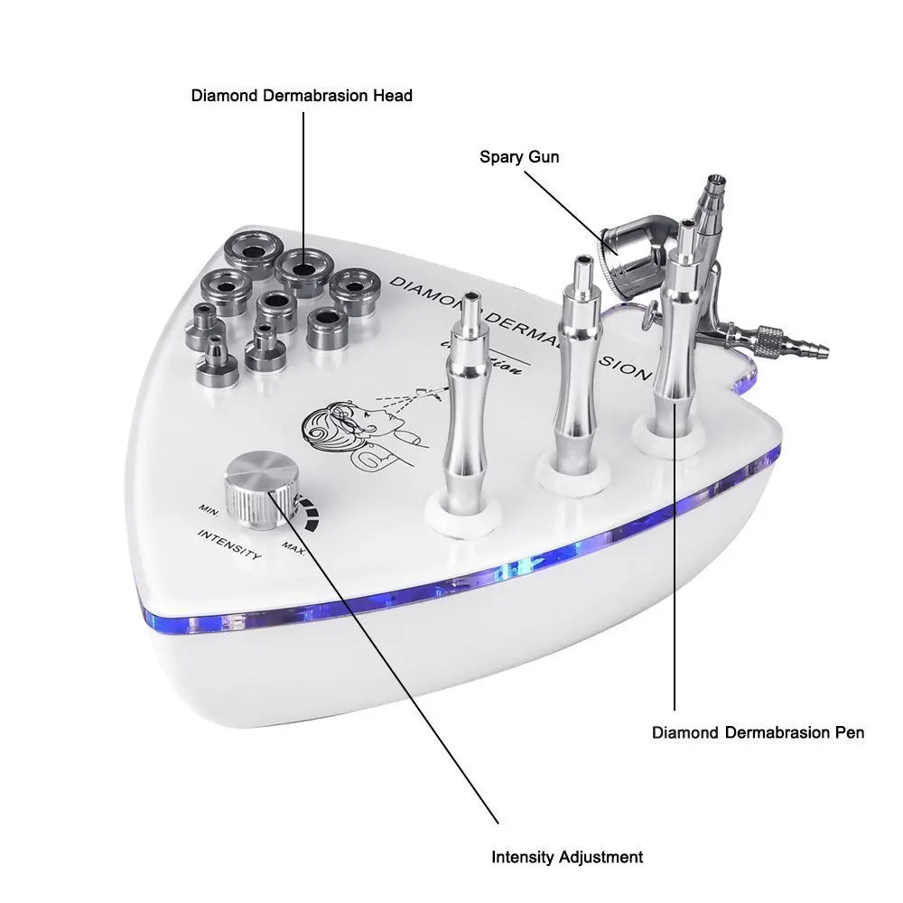 Water Spray Vacuum Suction Exfoliation Facial Massage