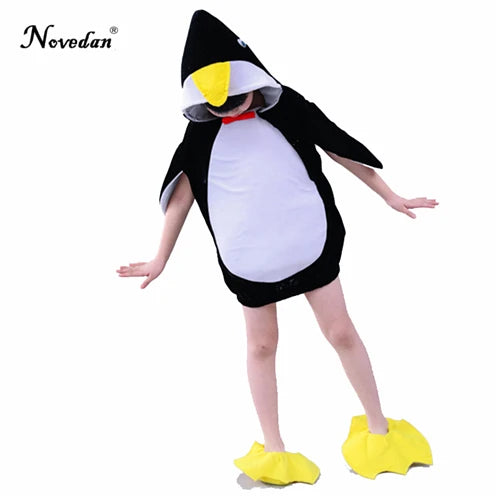 Penguin Animal Halloween Costume For Baby Infant Boys Girls Outfit Fancy Dress