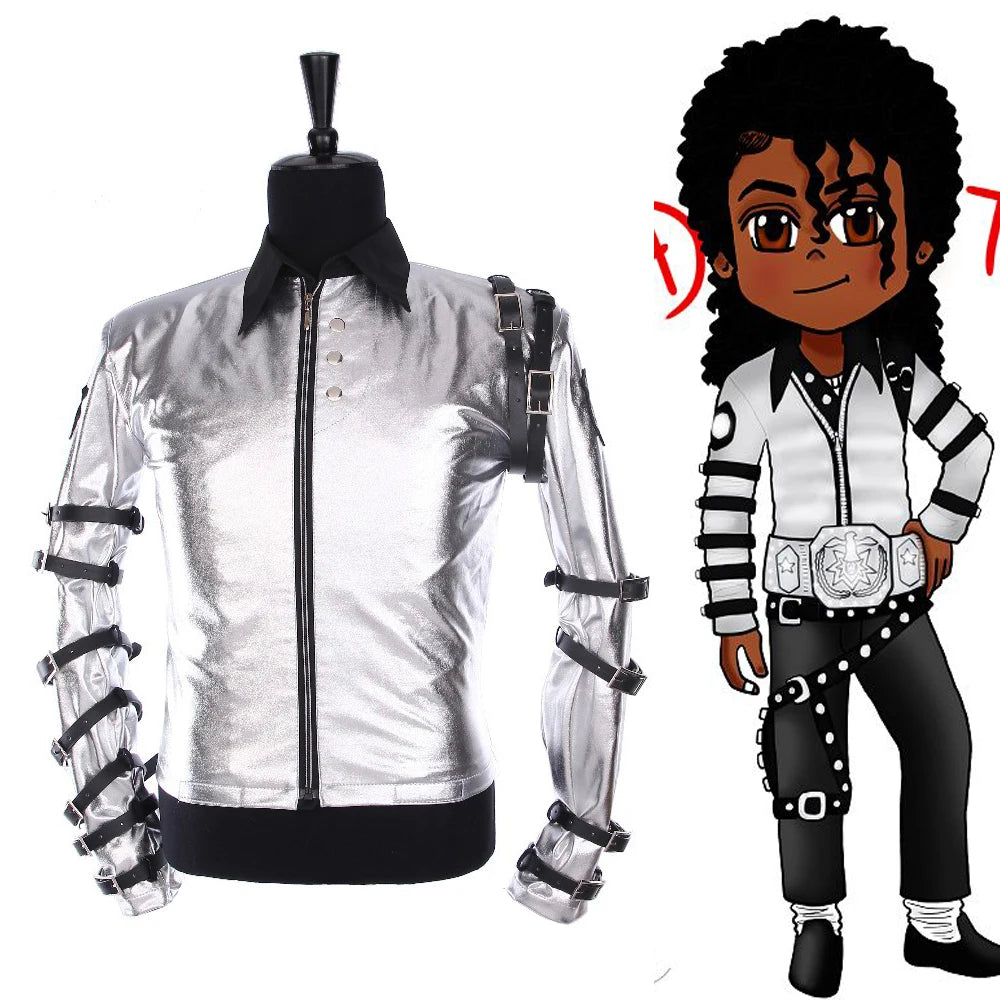 Silver Bodysuit Jacket