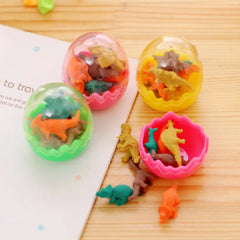 Dinosaur Egg Pencil Rubber Eraser For Kids Gift Korean Stationery