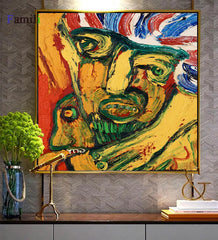 Abstract Europe Vintage Printing Canvas Paintings Posters and Prints Home Wall Art