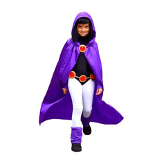 Deluxe Kids&Adult Girls Dress Titan Raven Costume for Cosplay & Halloween