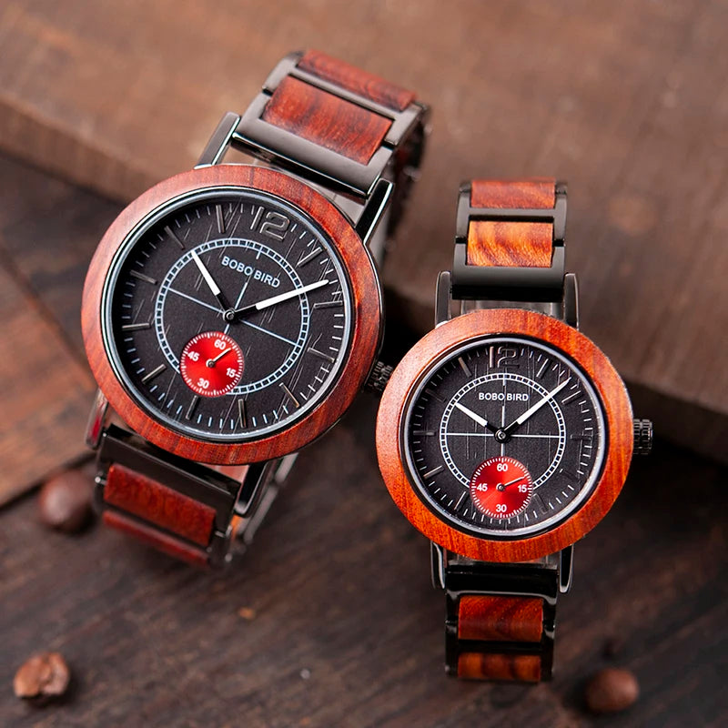 Watches Set Top Brand Luxury Stylish Women-Men Watch