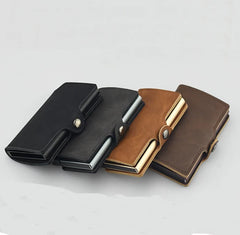 RFID Business Credit Card Holder Wallet Slim Coin Purse