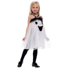 Girls Hell Devil Fiend Cosplay Kids Children Halloween Ghost Scary Costume