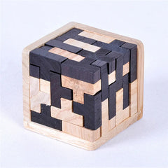 3D Wooden Puzzle Early Learning Educational Toys