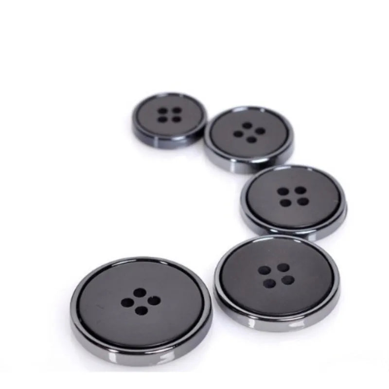 20Pcs Black Men Suit Buttons