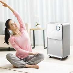 Dehumidifier Household Bedroom Basement Silent High Power Machine Touch Screen Dryer Air Purifier