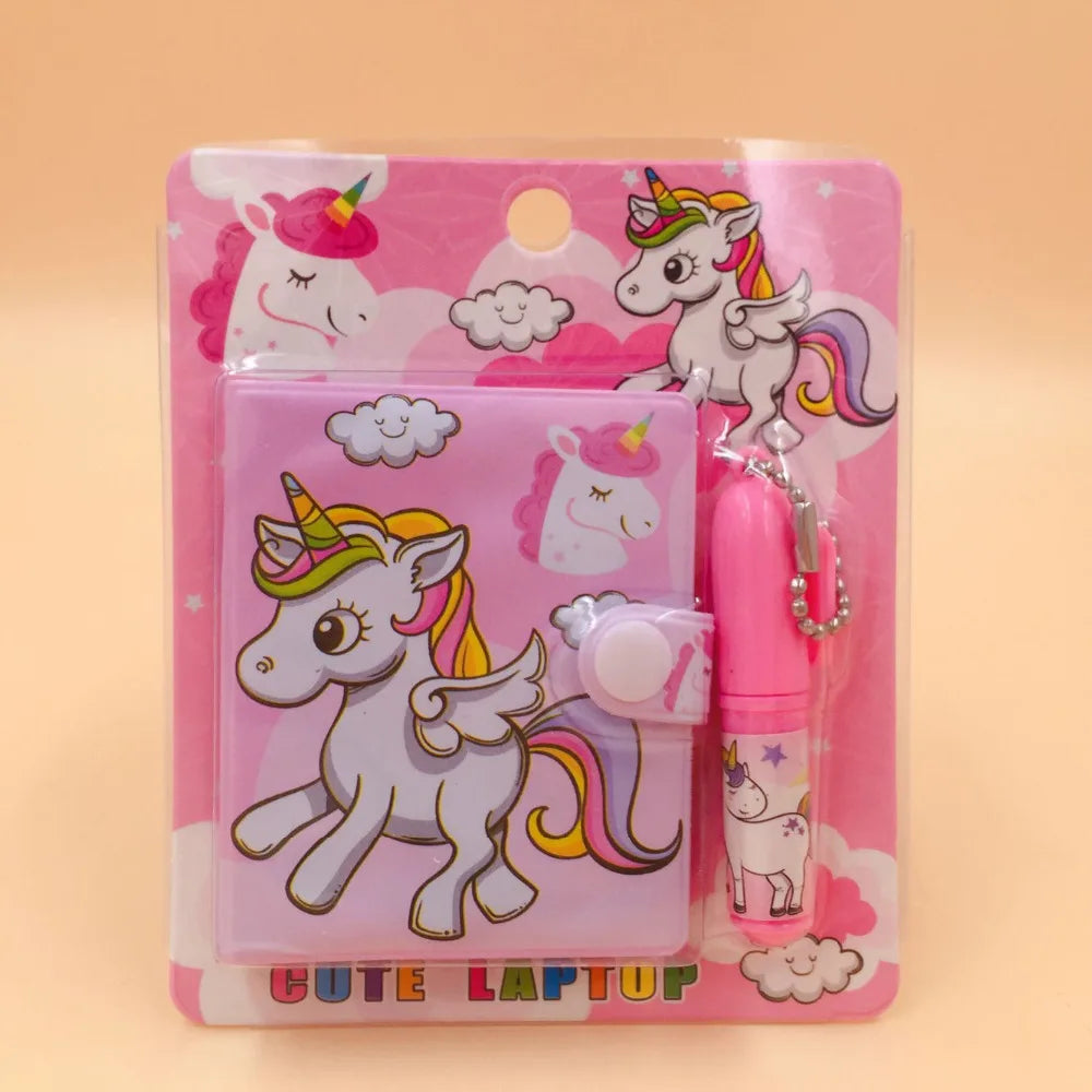 Kawaii Unicorn Set 1 Notebook+1 Ballpoint Pen